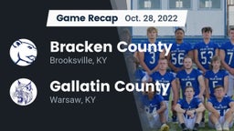 Recap: Bracken County vs. Gallatin County  2022