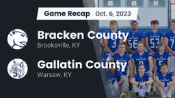Recap: Bracken County vs. Gallatin County  2023