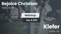 Matchup: Rejoice Christian vs. Kiefer  2016