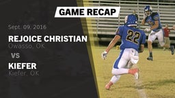 Recap: Rejoice Christian  vs. Kiefer  2016