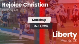 Matchup: Rejoice Christian vs. Liberty  2016