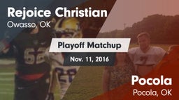 Matchup: Rejoice Christian vs. Pocola  2016