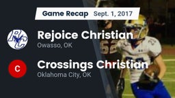 Recap: Rejoice Christian  vs. Crossings Christian  2017