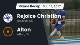 Recap: Rejoice Christian  vs. Afton  2017