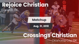 Matchup: Rejoice Christian vs. Crossings Christian  2018