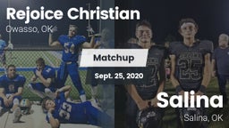 Matchup: Rejoice Christian vs. Salina  2020