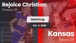 Matchup: Rejoice Christian vs. Kansas  2020