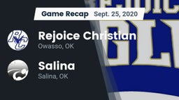 Recap: Rejoice Christian  vs. Salina  2020