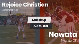 Matchup: Rejoice Christian vs. Nowata  2020