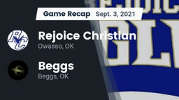 Recap: Rejoice Christian  vs. Beggs  2021
