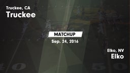 Matchup: Truckee vs. Elko  2016