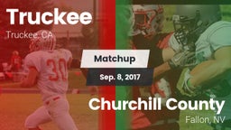 Matchup: Truckee vs. Churchill County  2017