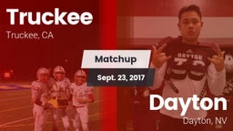 Matchup: Truckee vs. Dayton  2017