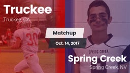 Matchup: Truckee vs. Spring Creek  2017
