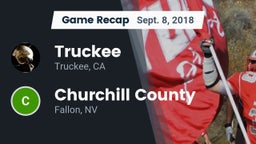 Recap: Truckee  vs. Churchill County  2018