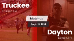 Matchup: Truckee vs. Dayton  2018