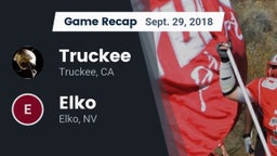 Recap: Truckee  vs. Elko  2018
