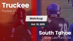 Matchup: Truckee vs. South Tahoe  2018