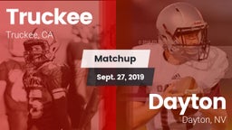 Matchup: Truckee vs. Dayton  2019