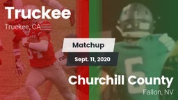Matchup: Truckee vs. Churchill County  2020