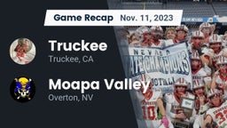 Recap: Truckee  vs. Moapa Valley  2023