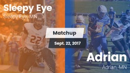 Matchup: Sleepy Eye vs. Adrian  2017