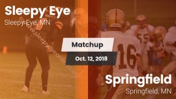 Matchup: Sleepy Eye vs. Springfield  2018