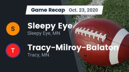 Recap: Sleepy Eye  vs. Tracy-Milroy-Balaton  2020