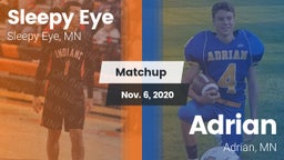 Matchup: Sleepy Eye vs. Adrian  2020