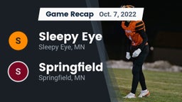 Recap: Sleepy Eye  vs. Springfield  2022