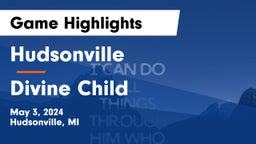 Hudsonville  vs Divine Child  Game Highlights - May 3, 2024