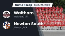 Recap: Waltham  vs. Newton South  2021