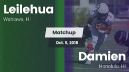 Matchup: Leilehua vs. Damien  2018