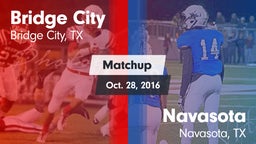 Matchup: Bridge City vs. Navasota 2016