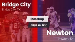 Matchup: Bridge City vs. Newton  2017