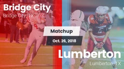 Matchup: Bridge City vs. Lumberton  2018