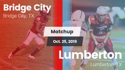 Matchup: Bridge City vs. Lumberton  2019