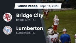 Recap: Bridge City  vs. Lumberton  2023