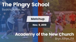 Matchup: Pingry vs. Academy of the New Church  2019