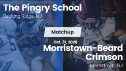 Matchup: Pingry vs. Morristown-Beard Crimson 2020