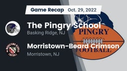 Recap: The Pingry School vs. Morristown-Beard Crimson 2022
