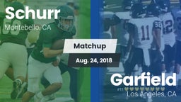Matchup: Schurr vs. Garfield  2018