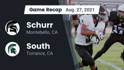 Recap: Schurr  vs. South  2021