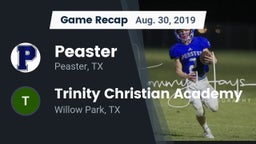Recap: Peaster  vs. Trinity Christian Academy 2019