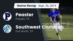 Recap: Peaster  vs. Southwest Christian  2019