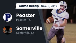 Recap: Peaster  vs. Somerville  2019