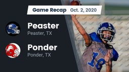 Recap: Peaster  vs. Ponder  2020