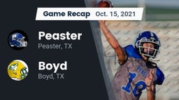 Recap: Peaster  vs. Boyd  2021