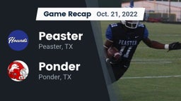 Recap: Peaster  vs. Ponder  2022