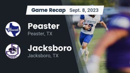 Recap: Peaster  vs. Jacksboro  2023